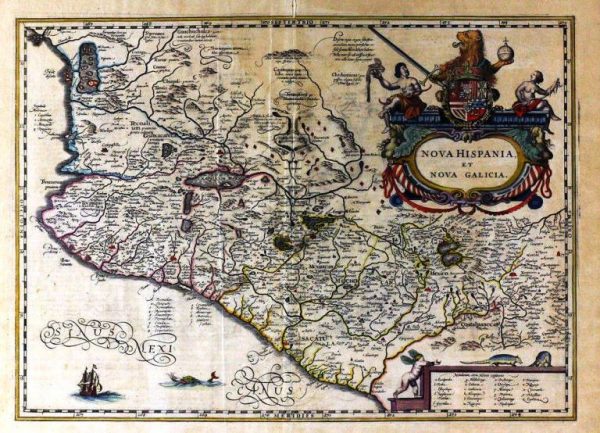 mapa 1653 nueva galicia