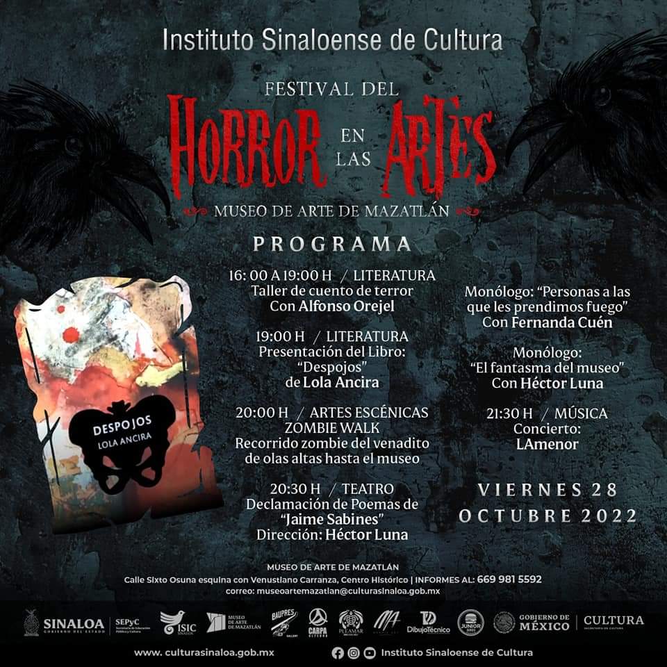 Anuncian el programa del primer Festival del Horror en las Artes 2022 4