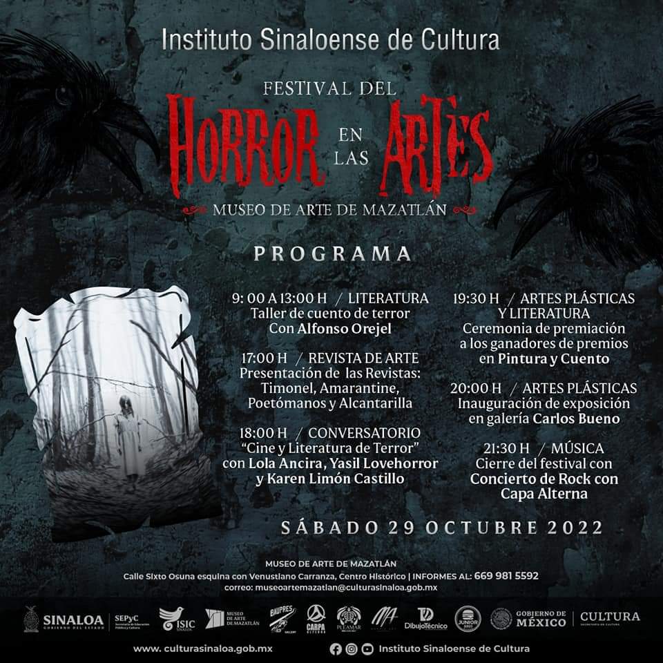 Anuncian el programa del primer Festival del Horror en las Artes 2022 5