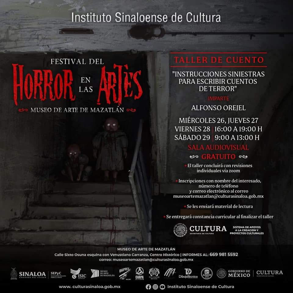 Anuncian el programa del primer Festival del Horror en las Artes 2022 9