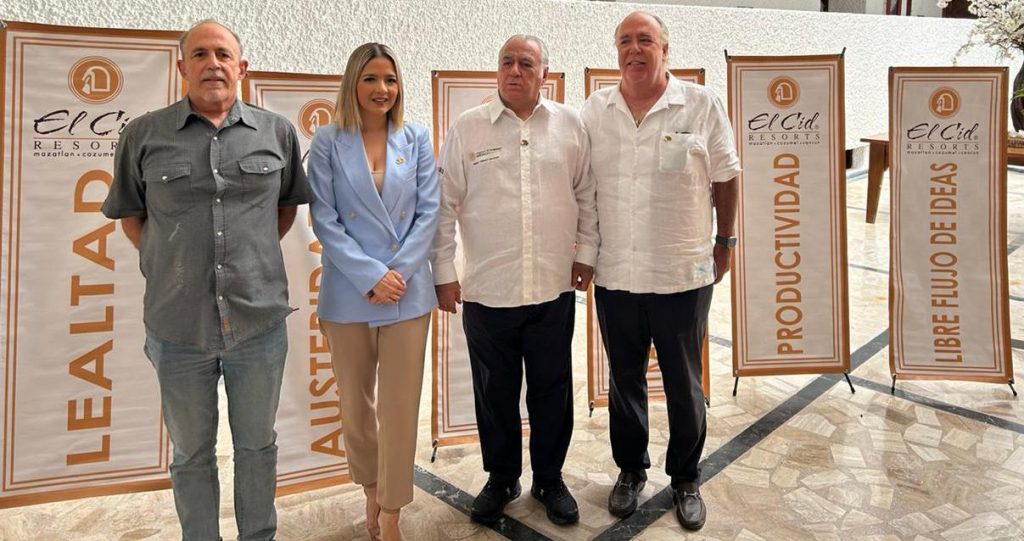 Grupo El Cid Resorts es Reconocido por Parte de Sectur Federal por su Trayectoria de 50 años de Prestar Servicios e Innovar en el Sector Turístico de Mazatlán y México 2023 ak