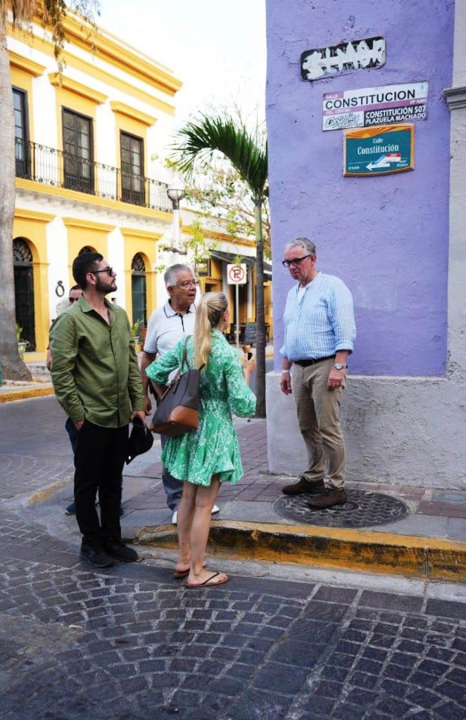 Comitiva de Hamm recorre el Centro Histórico de Mazatlán 2023 2