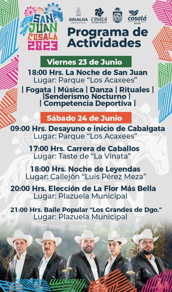 Día de San Juan en Cosalá Pueblo Mágico Zona Trópico Sinaloa México 2023 (3)