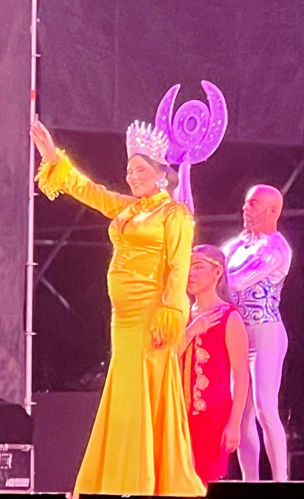 Adriana Alfonsina Vizcarra Castro, Reina Infantil, Carnaval Internacional de Mazatlán Homenaje 25 Años Eclipse Barroco 6