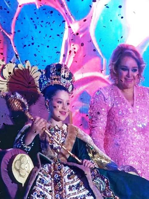 María Paula Velarde, Reina Infantil, Carnaval Internacional de Mazatlán 2024, Eclipse Barroco 4