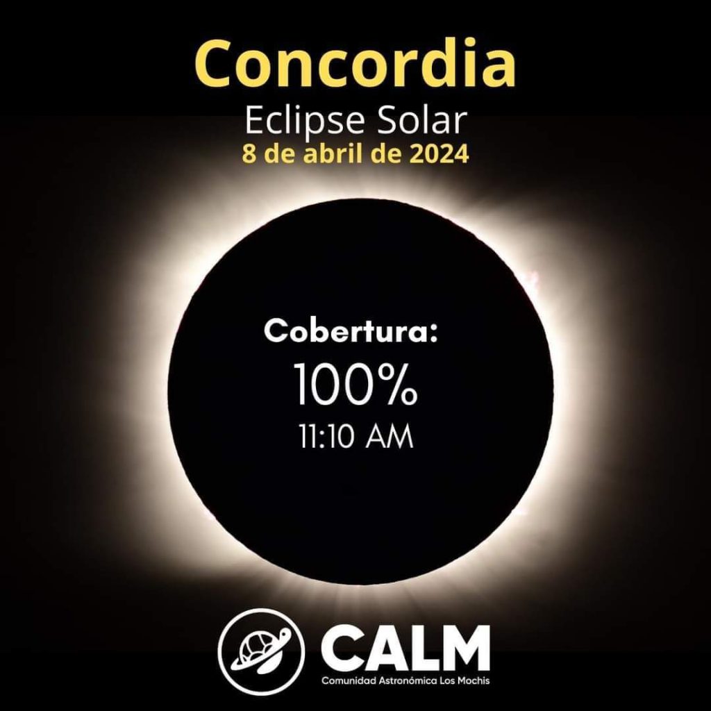 Concordia Observación del Eclipse Total Solar 2024