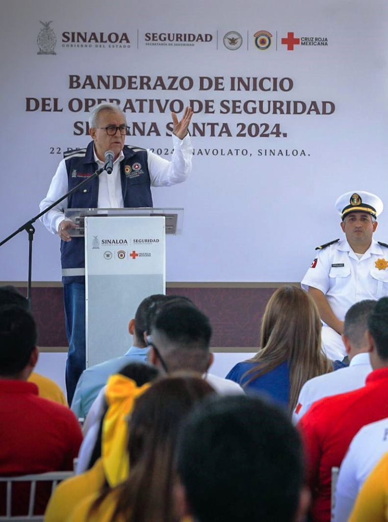 El Gobernador de Sinaloa Rubén Rocha Moya pone en marcha el Plan Operativo de Semana Santa 2024 4