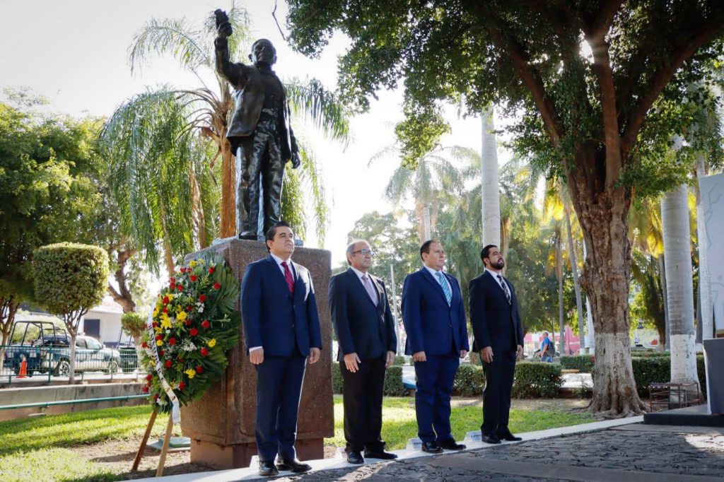 Gobierno de Sinaloa conmemora el 218 Aniversario del Natalicio de Don Benito Juárez 2024 1