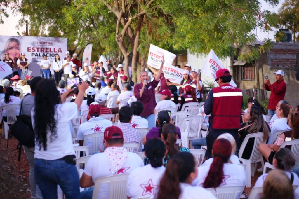 La candidata de Morena, Estrella Palacios se reúne con líderes y colonos del distrito 06 2024 4