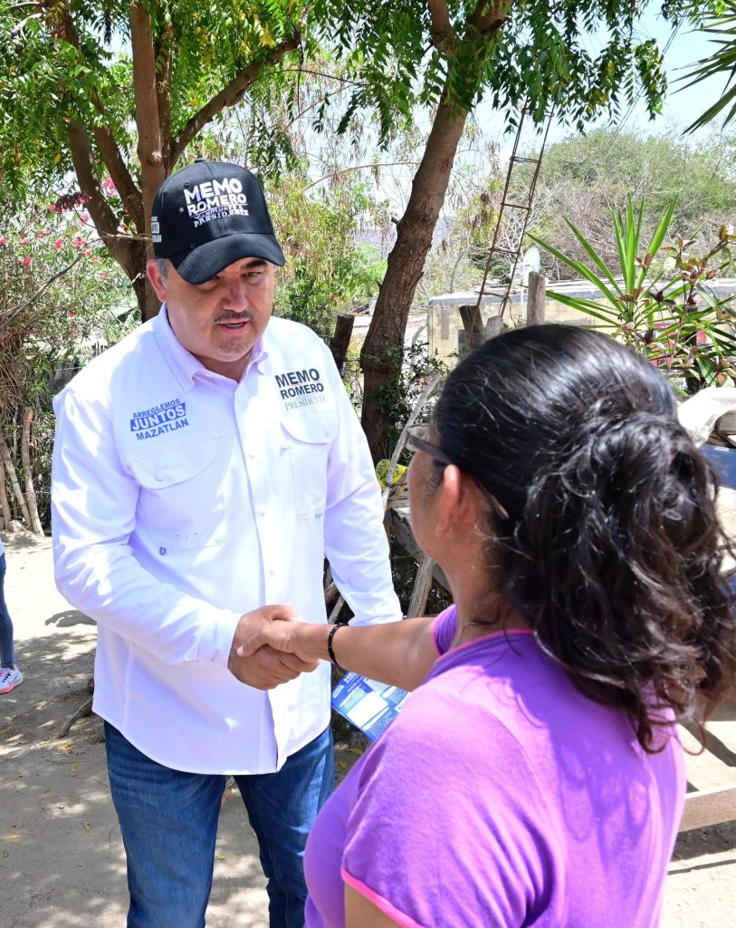Memo Romero comprometido con el desarrollo de la zona rural de Mazatlán 2024 2