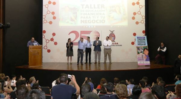 Inauguración Taller Educación Financiera Culiacán 2017 Sedeco Federal Estatal
