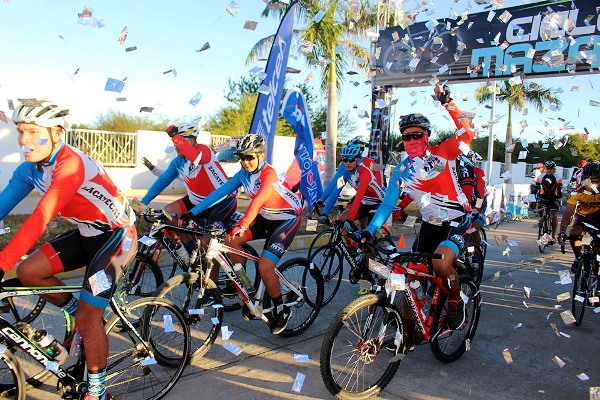 Mazatlán se tapiza de Ciclistas con el Ciclotur 2017