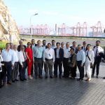 Puerto de Shanghai China Visita Delegación Sinaloense Mayo de 2018