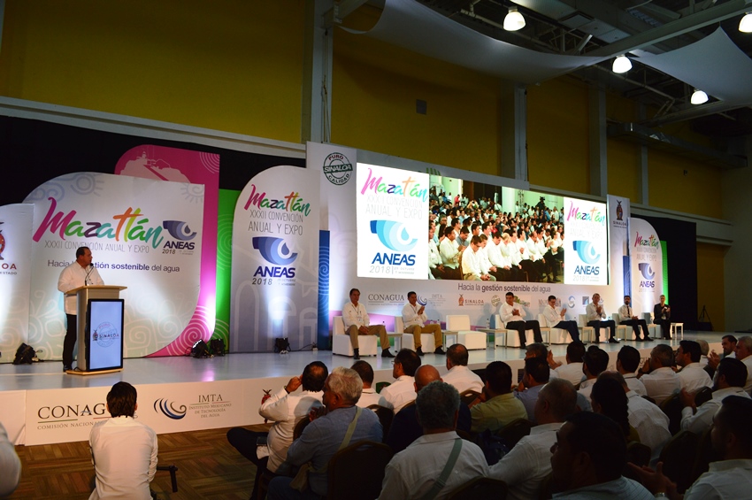 Inauguran la XXXII Convención Anual y Expo ANEAS Mazatlán 2018