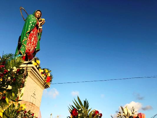 Virgen de la Puntilla Agradecimiento Mazatlecos por Huracán Willa 2018 2