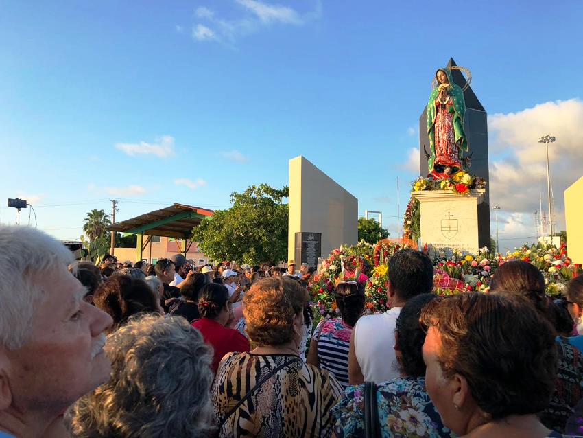 Virgen de la Puntilla Agradecimiento Mazatlecos por Huracán Willa 2018 a