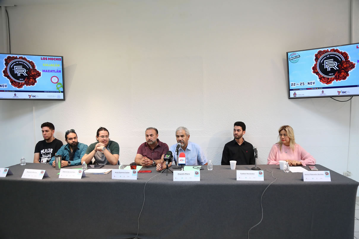 Conferencia Plastilina Mosh y Kinki - Festival de Rock Sinaloa 2018