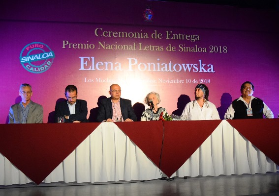 Elena Poniatowska el Premio Nacional Letras de Sinaloa 2018 3