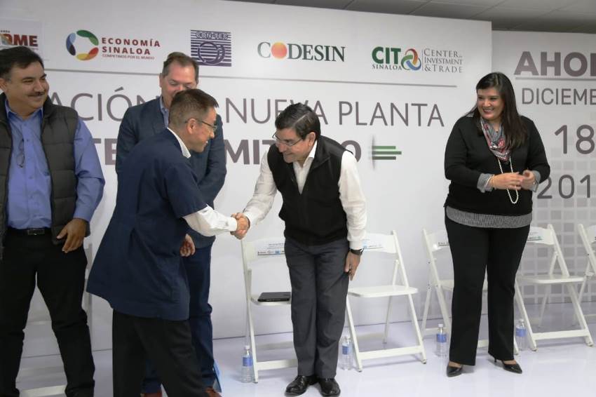 Inauguran Planta de Sumitomo-Contec en Los Mochis 2018