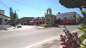 San Ignacio de Loyola Pueblo Señorial Sinaloa México 2019 Entrada