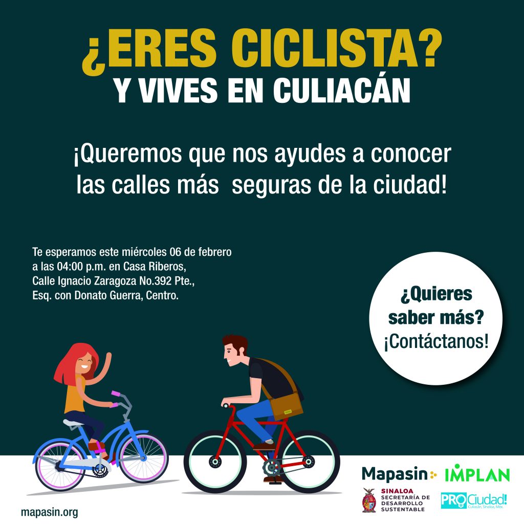 Calles ciclistas_Convocatoria para ciclistas