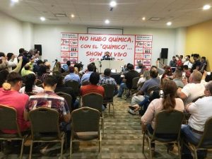 Felipe Silva Conferencia de Prensa Despedida de Mazatlán ante temoR al Alcade Benítez Torres 2019 MIC 3