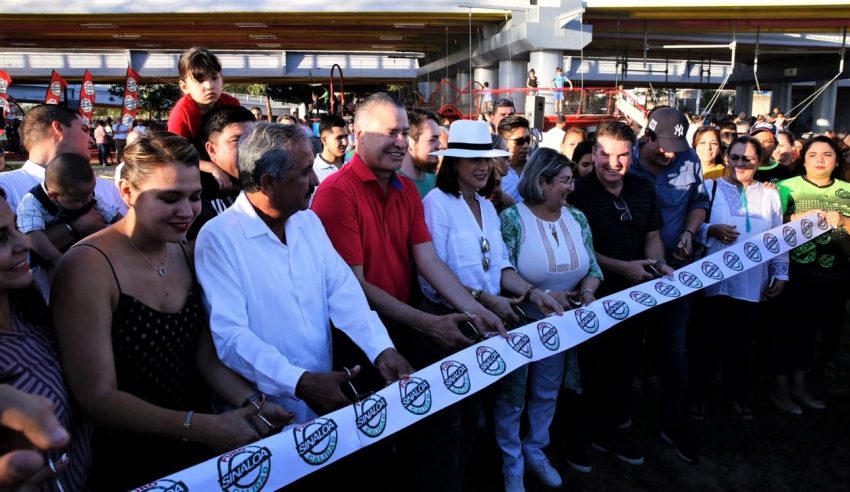 Inaugura Quirino Ordaz Parque Acuático Tres Ríos en Culiacán 2019