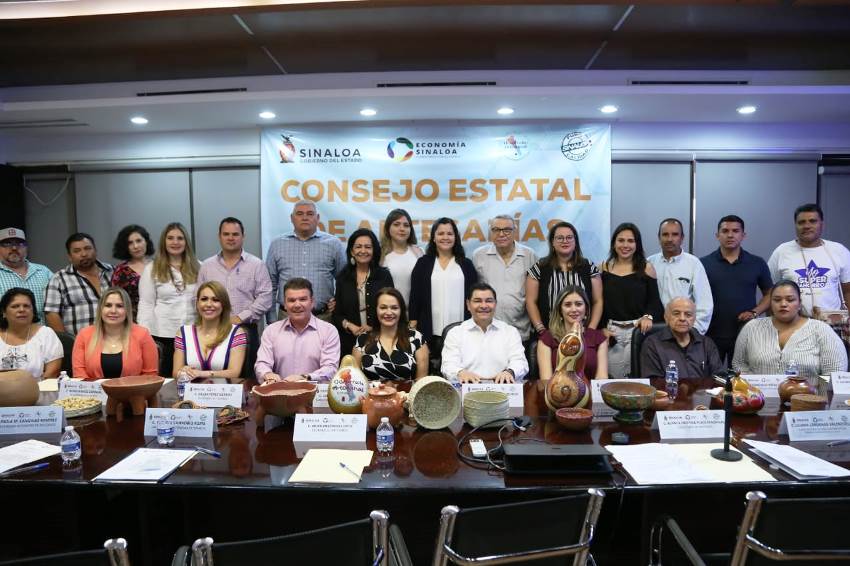 Instalan Consejo Estatal de Artesanías en Sinaloa 2019