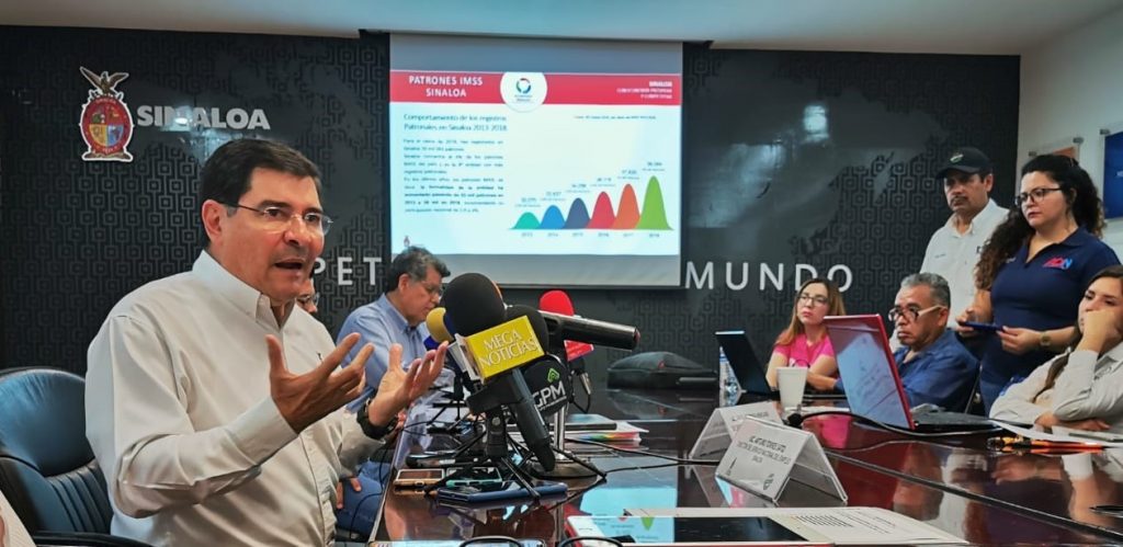 Sinaloa Crece Empleo Junio 2019 Javier Lizárraga Mercado SE