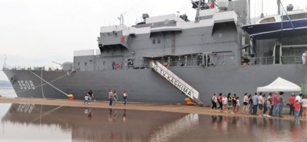 Visita Barcos Armada Japonesa Kashima e Inazuma Visitan Mazatlán 2019