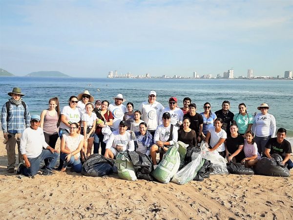 Jornada Limpiez Playa Pinitos Mazatlán 2019 4