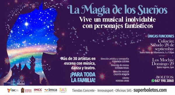 Banner web musical La magia de los sueños