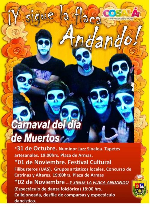 Carnaval de Muertos Cosalá Pueblo Mágico 2019 1