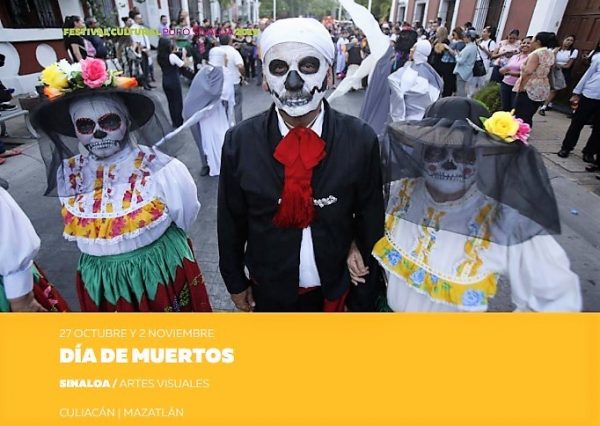 Papik Rmírez Festival CUltural Puro Sinaloa Presentación Mazatlán 2019 Día de Muertos a