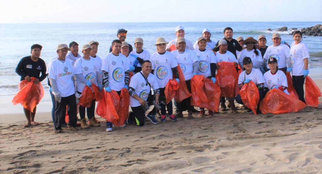 San Ignacio Campaña Playas Limpias Hincha Huevos, Playa 2019