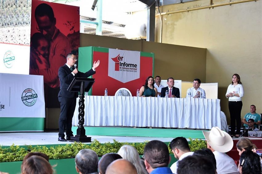 Felipe Garzón Primer Informe de Gobierno Concordia Sinaloa 2019