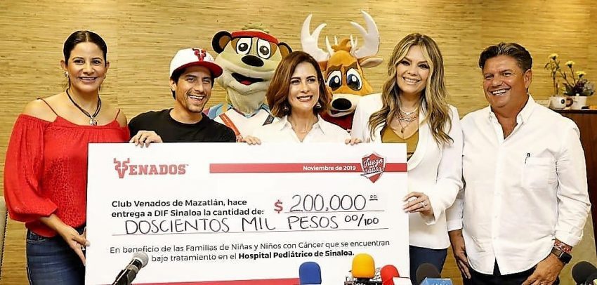 Venados Donativo DIF Sinaloa Noviembre 2019