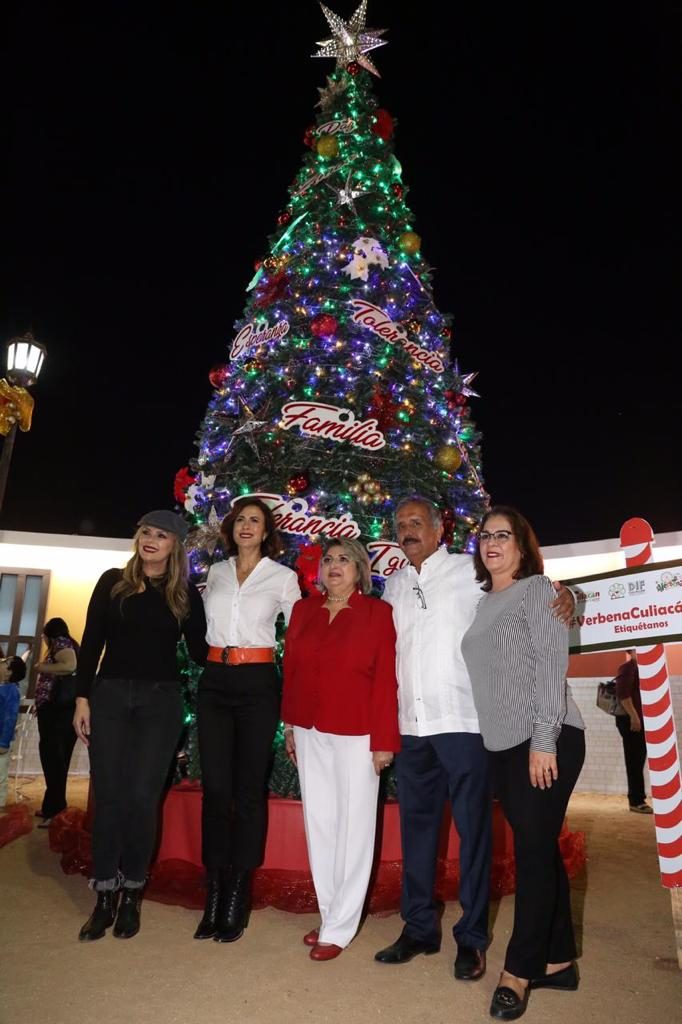 Invita Rosy Fuentes a la iluminación del Árbol Navideño más grande de Sinaloa
