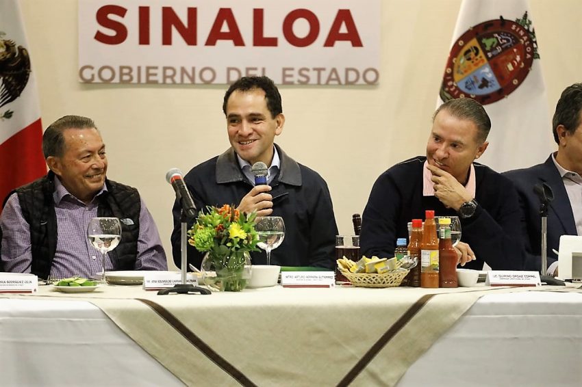 Arturo Herrera Gutiérrez Reunión, Empresarios, Sinaloenses Quirino Ordaz Coppel SHCP Sinaloa Gobernador 2020