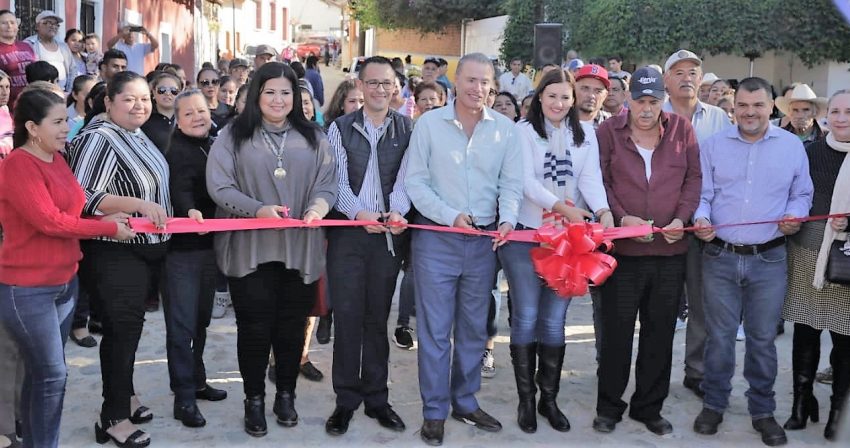 Inauguración Pavimentación Caelle Principal Copala Pueblo Señorial Concordia Sinaloa ZOna Trópico 2020