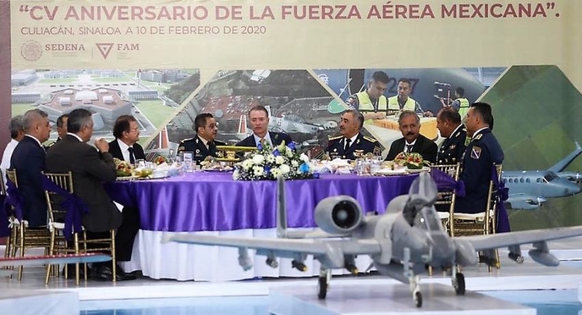 Conmemoran el 105 Aniversario de la Fuerza Aérea Mexicana