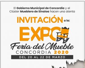 Segunda Expo Feria del Mueble Concordia 2020 Cartel