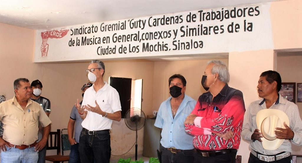 ISIC Apoya Músicos de Ahome ante Covid 19 2020