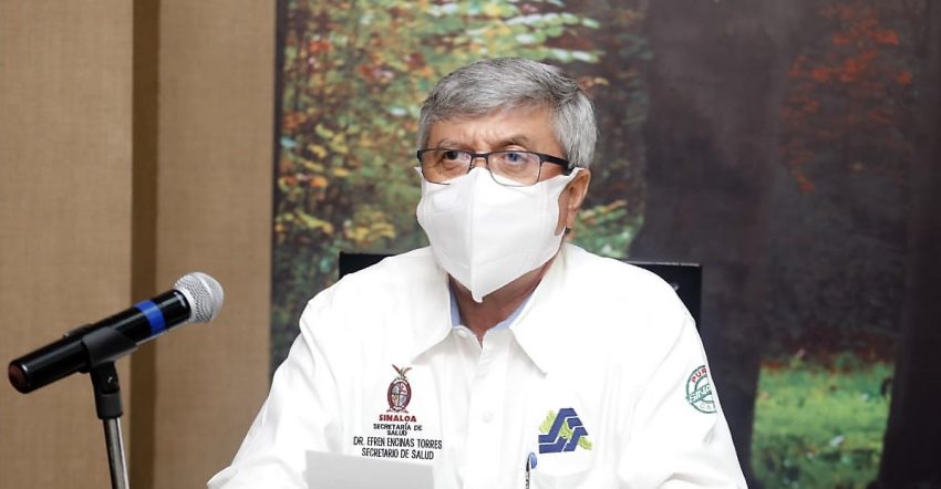 Dr.m Efren Encinas Torres, Salud Sinaloa Defiende Accioines Contra Covid 19 en Sinaloa 2020