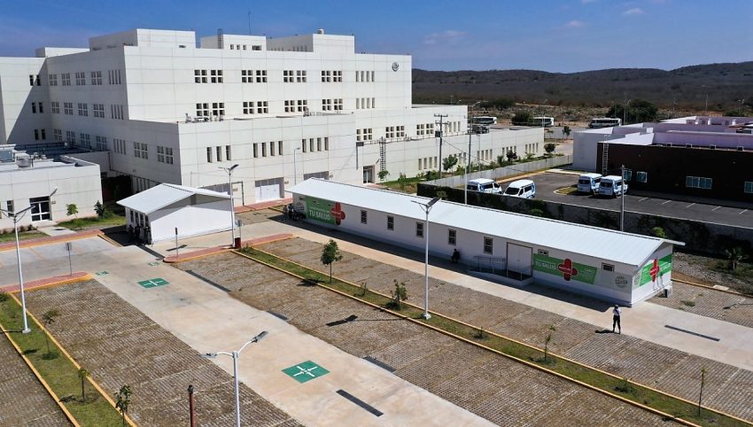 Hospital Covid Mazatlán Entrega Gobernador de Sinaloa 2020