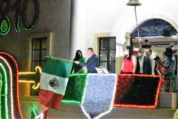 El atípico grito de Independencia de México 2020 en Elota Sinaloa México