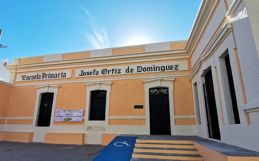 Escuela Josefa Ortiz de Domínguez Remodelación 2020 Historia