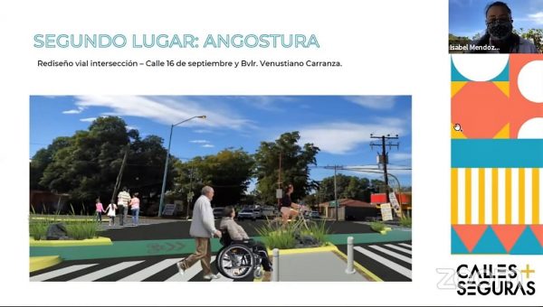 Calles Seguras para Mazatlán Culiacan y Angostura Proyectos Ganadores 2021 Angostura Segundo Lugar