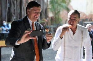 Quirino Ordaz Coppel Gobernador de Sinaloa se reúne con Embajador de Estados Unidos en México 2021 2