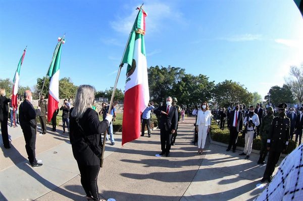 Conmemoración Día de la Bandera de México 2021 Sinaloa 2